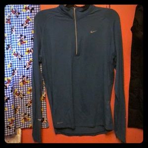 Blue Nike 1/4 zip